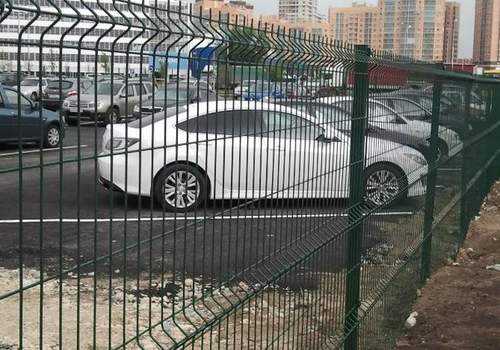 Ограждение парковки парковки бизнес центров в Можге