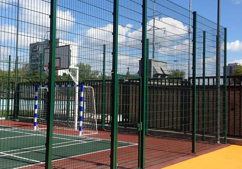 2Д забор для футбольной площадки в Можге